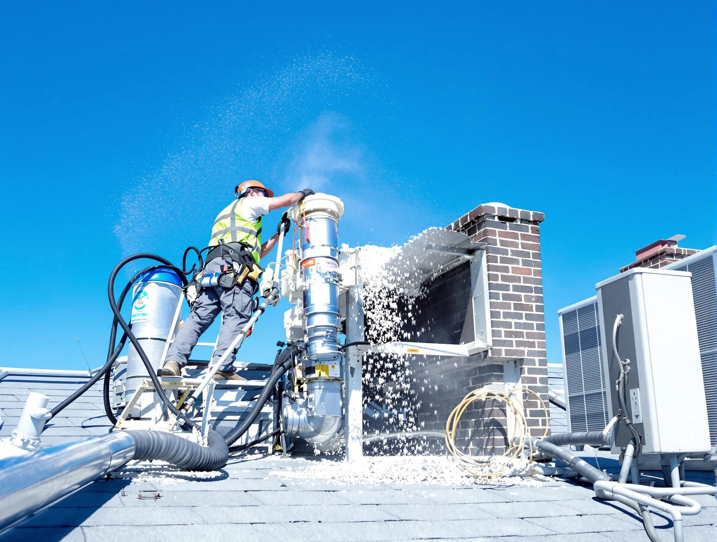 Expert roof dryer vent cleaning by Longmont Dryer Vent Cleaning in Longmont